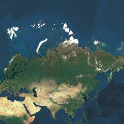 Carte Du Monde Photo Satellite